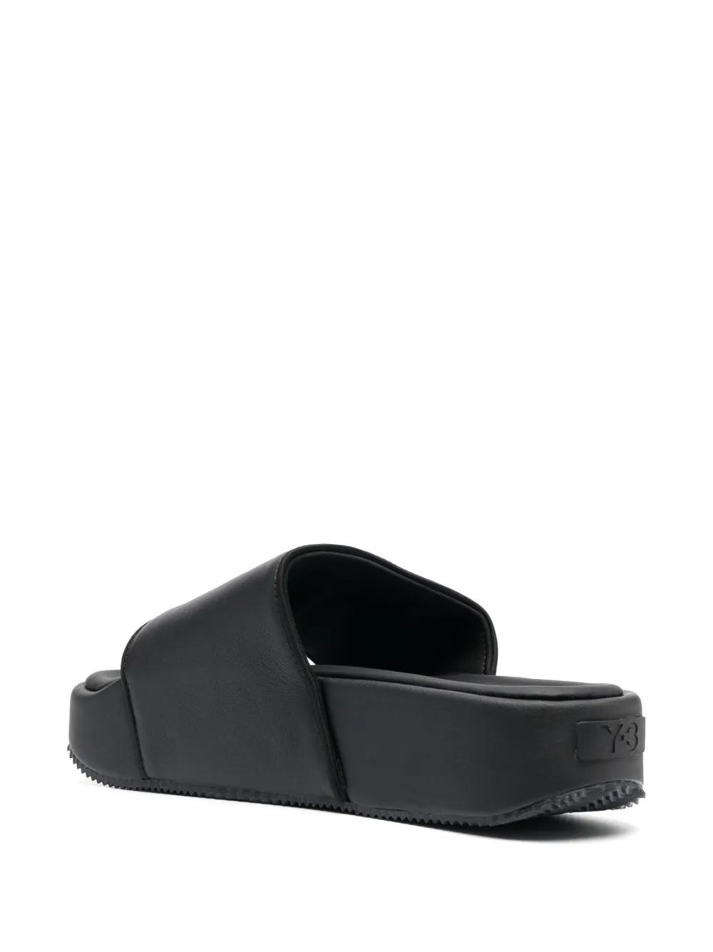 plain leather slides Product Image