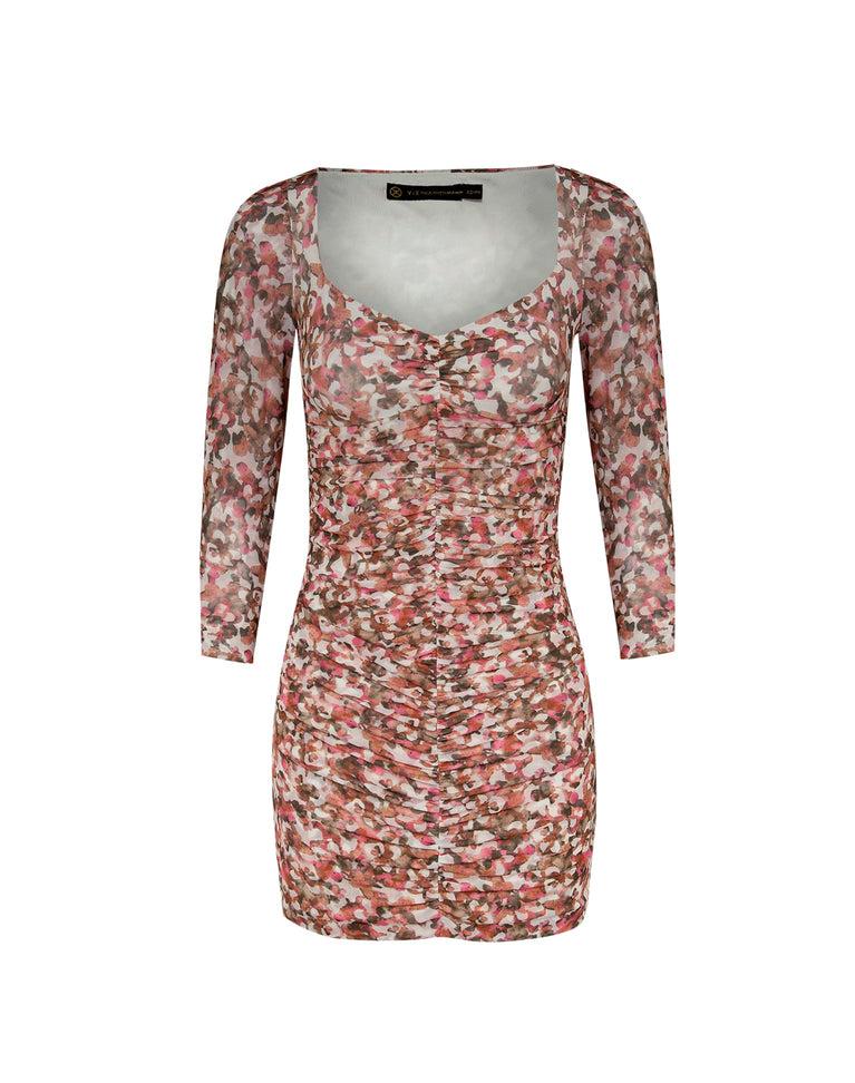 Elsie Detail Short Dress (Exchange Only) - Naia Product Image