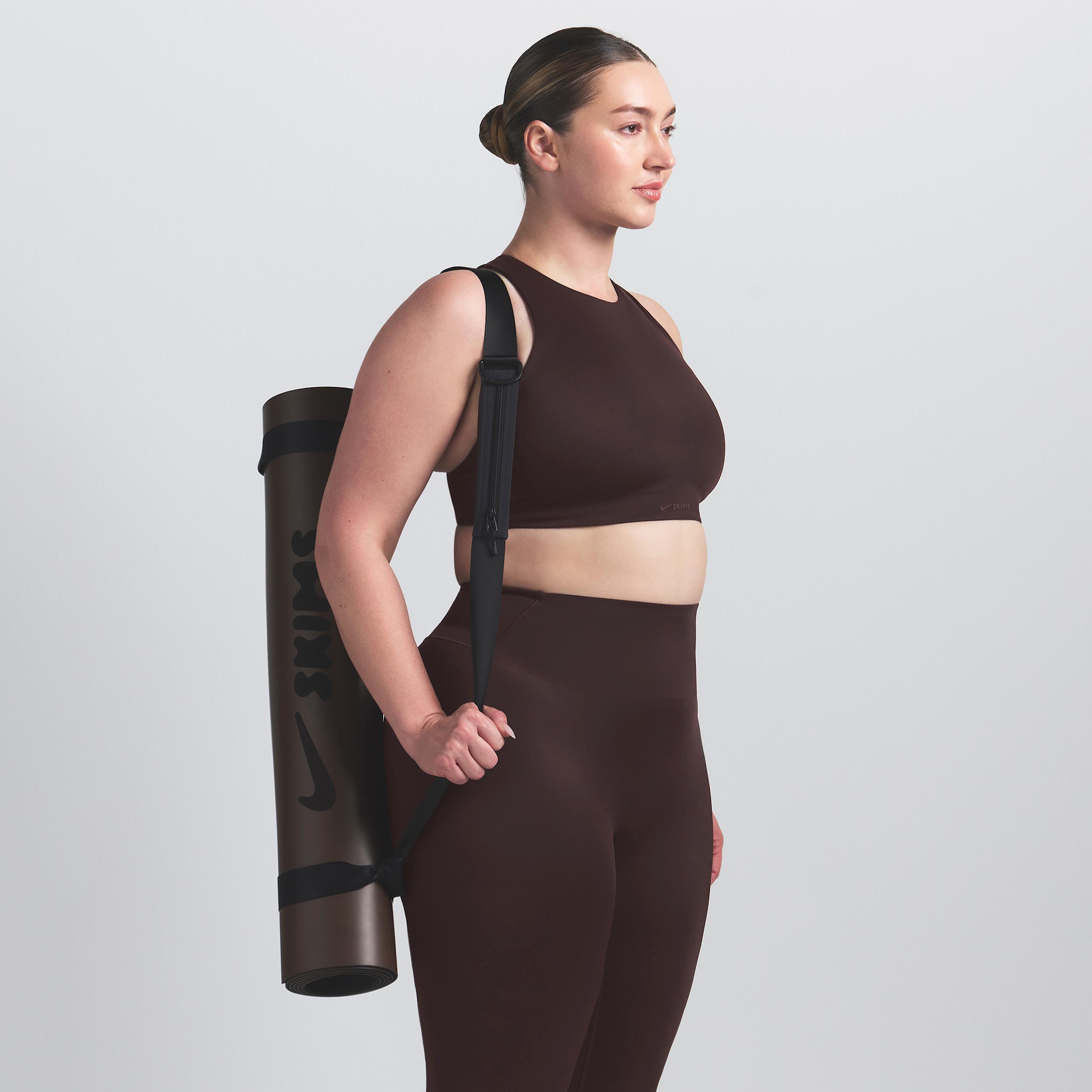 Nike Womens SKIMS Shine High-Neck Bra | BRSPT7004W-PHO Product Image