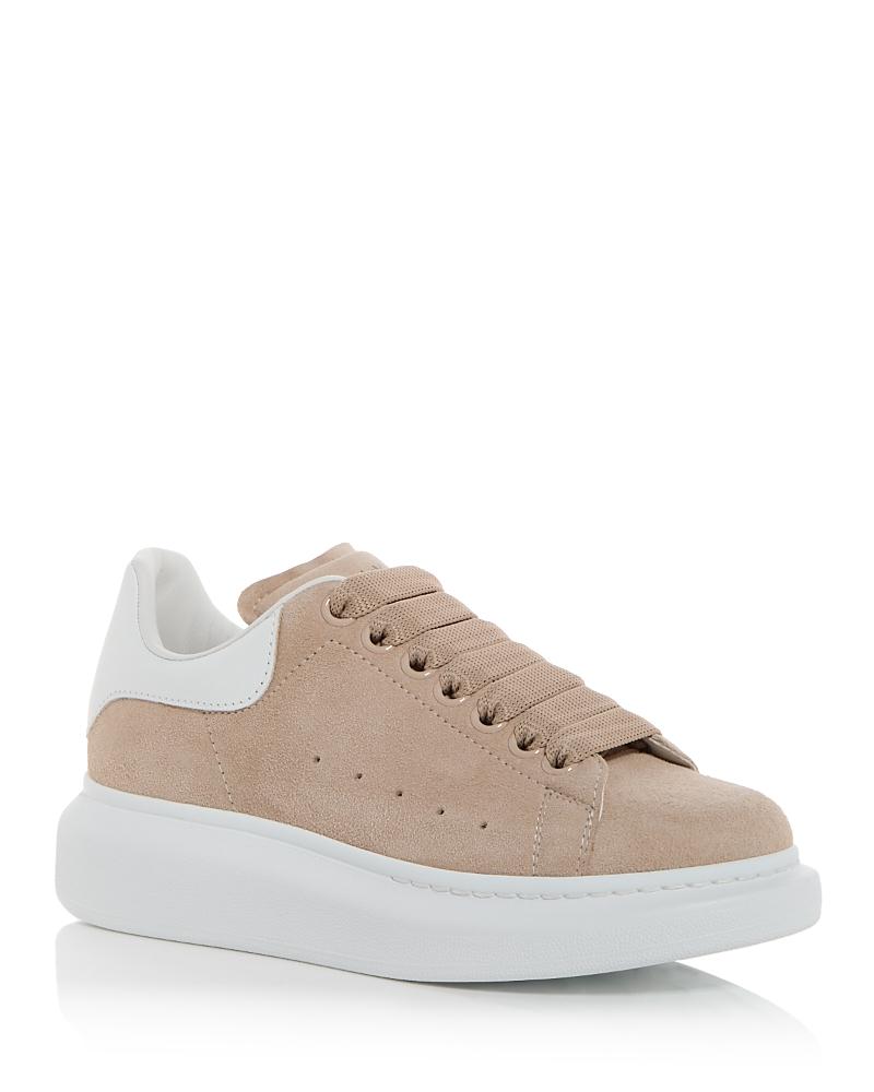 McQueen Womens Daim Platform Sneakers Product Image