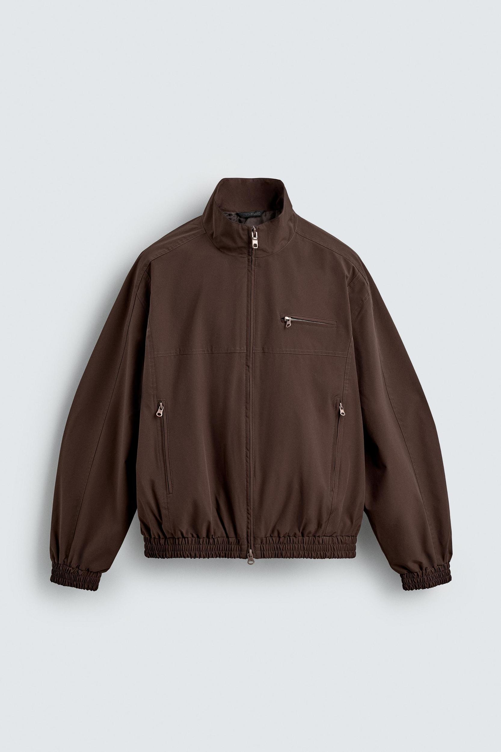 BOXY FIT WATER REPELLENT TECHNICAL JACKET Product Image