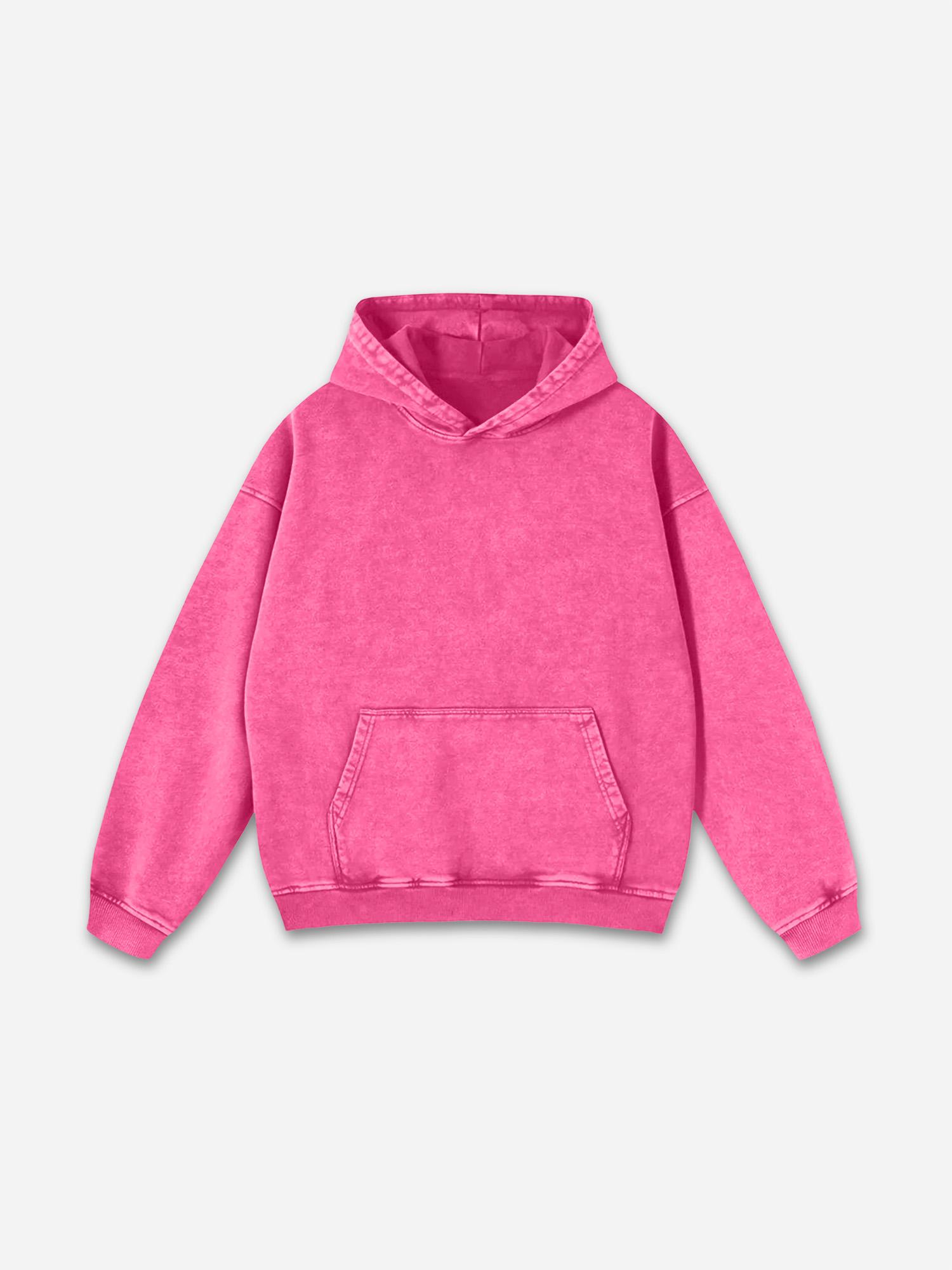 Sopula Vintage Essential Washed Pullover Hoodies Product Image