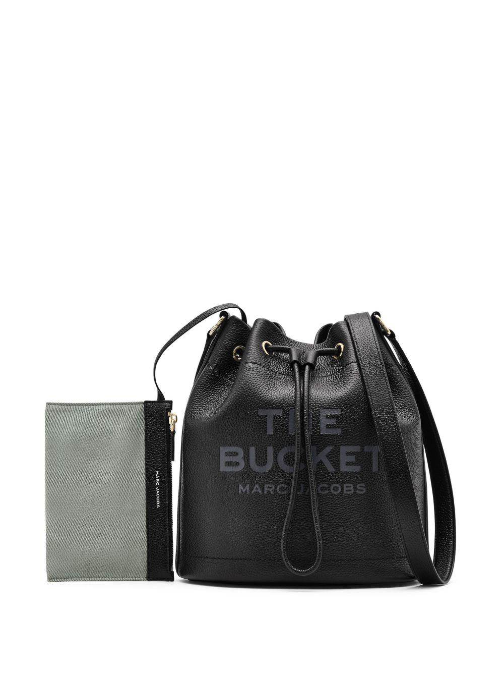 The Leather Shoulder bucket bag  Product Image