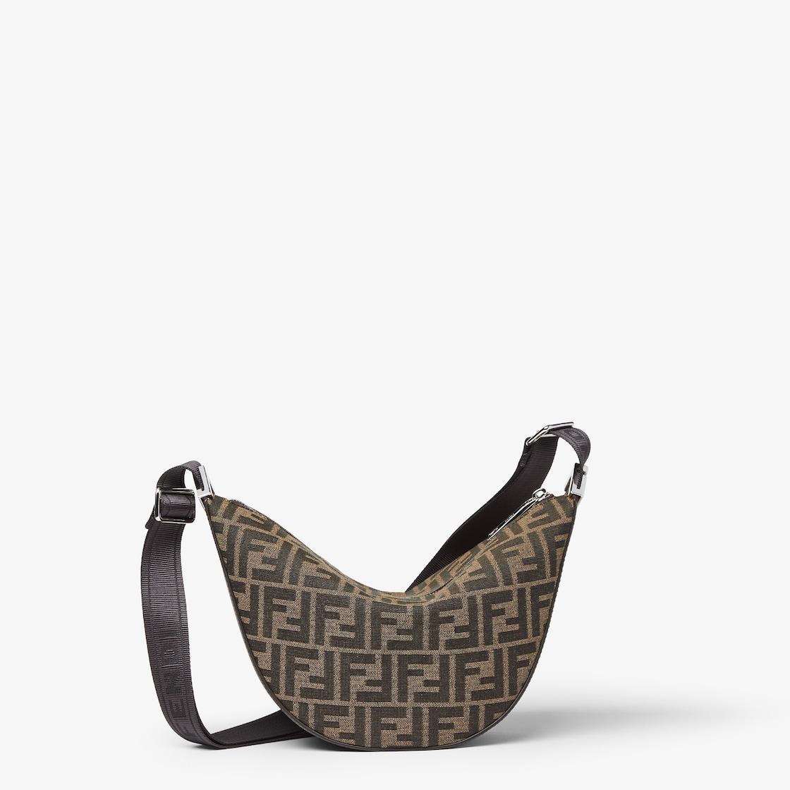 FF Jacquard Fendi Melon SmallBrown FF jacquard bag Product Image
