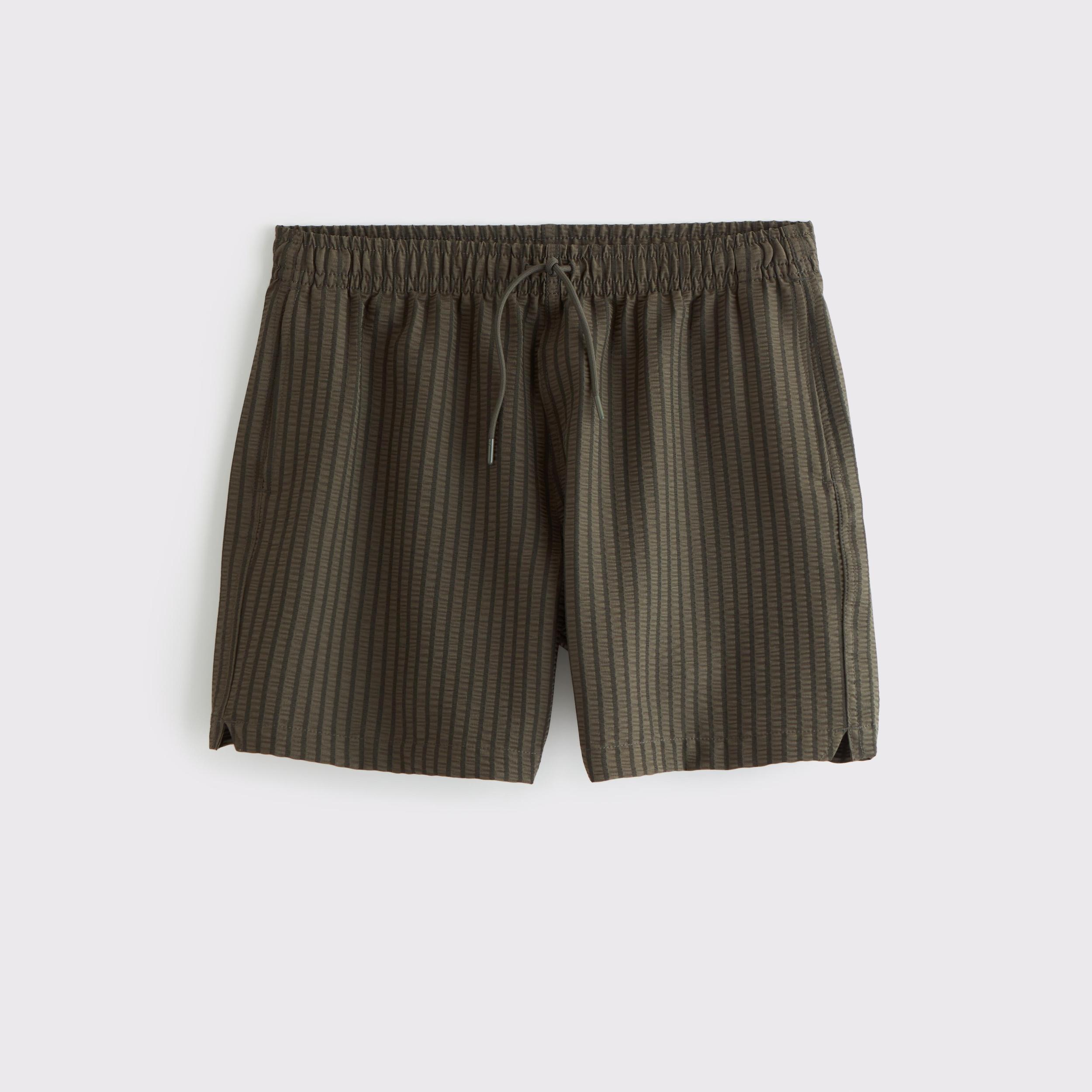 Pull-On Seersucker Swim Trunk Product Image