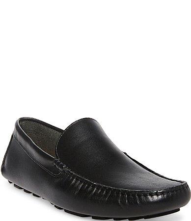 Steve Madden Mens Bernie Slip On Leather Driver Loafers Product Image