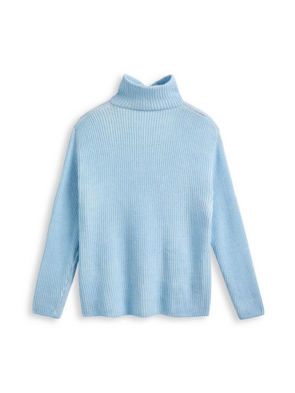 Solid Lapel Neck Zip Up Cardigan Product Image