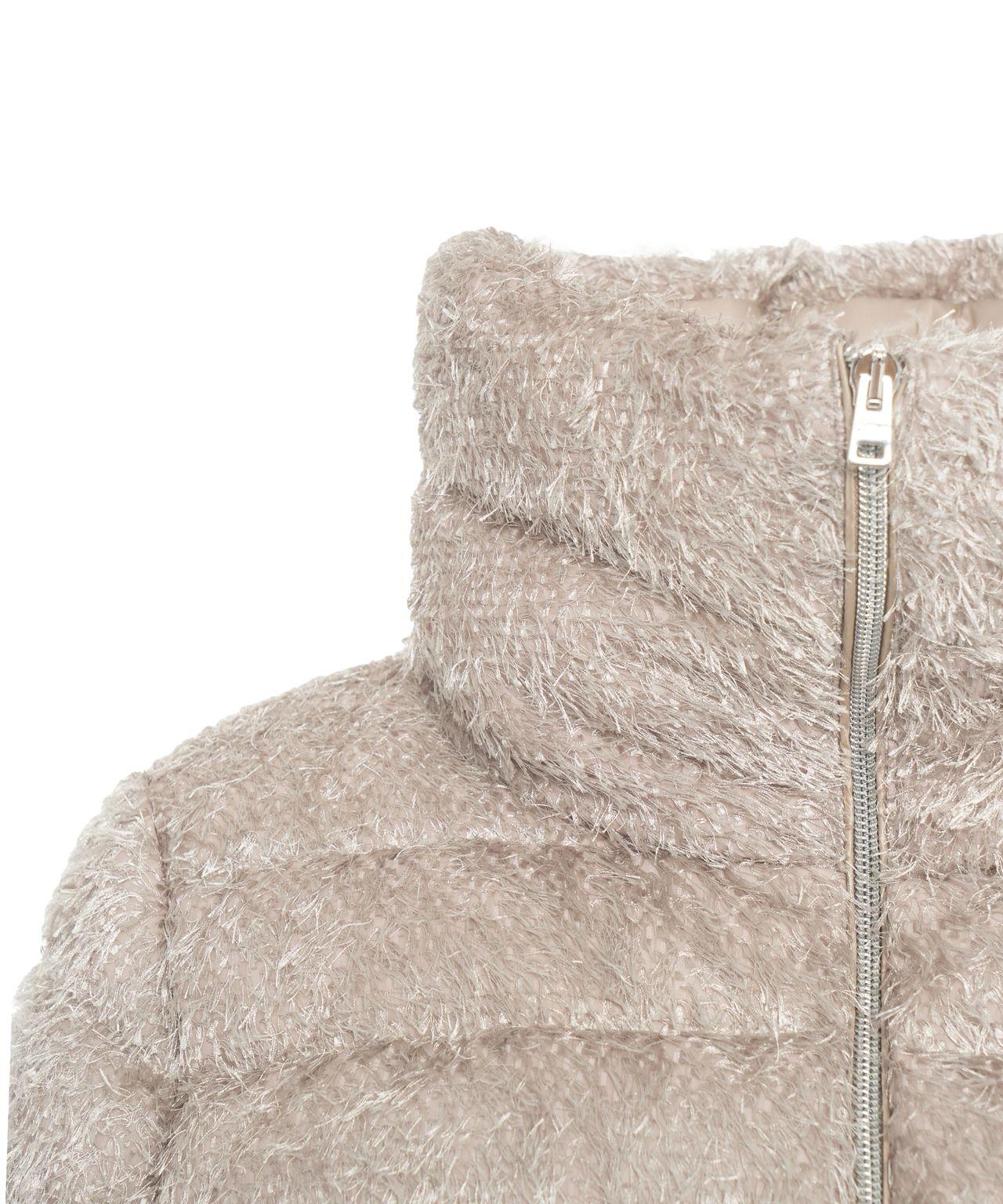 Faux fur down jacket Product Image