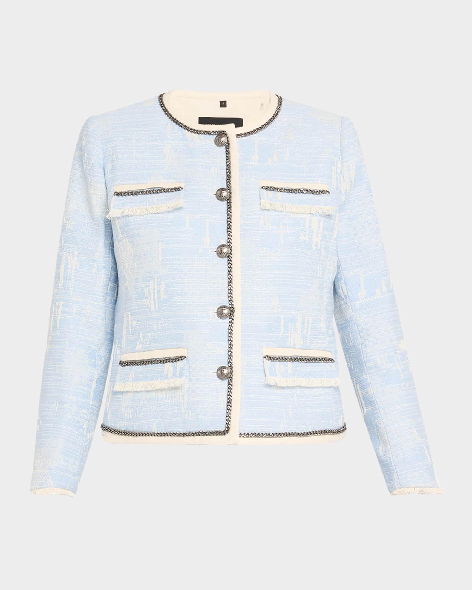Lark Fringed Chain-Trim Jacket Product Image