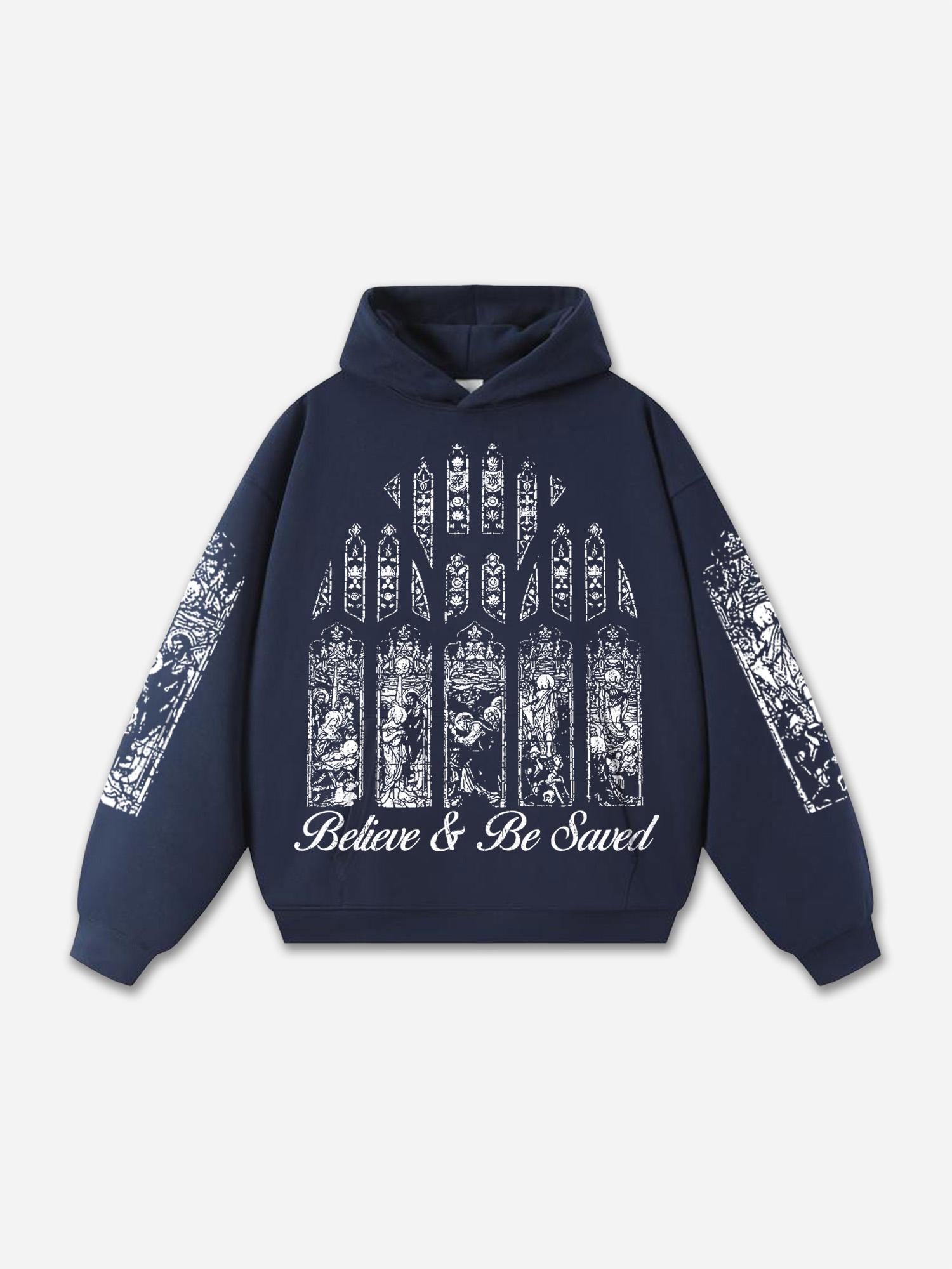 Sopula Everything Comes In Waves Vacation Graphic Oversized Hoodie Product Image