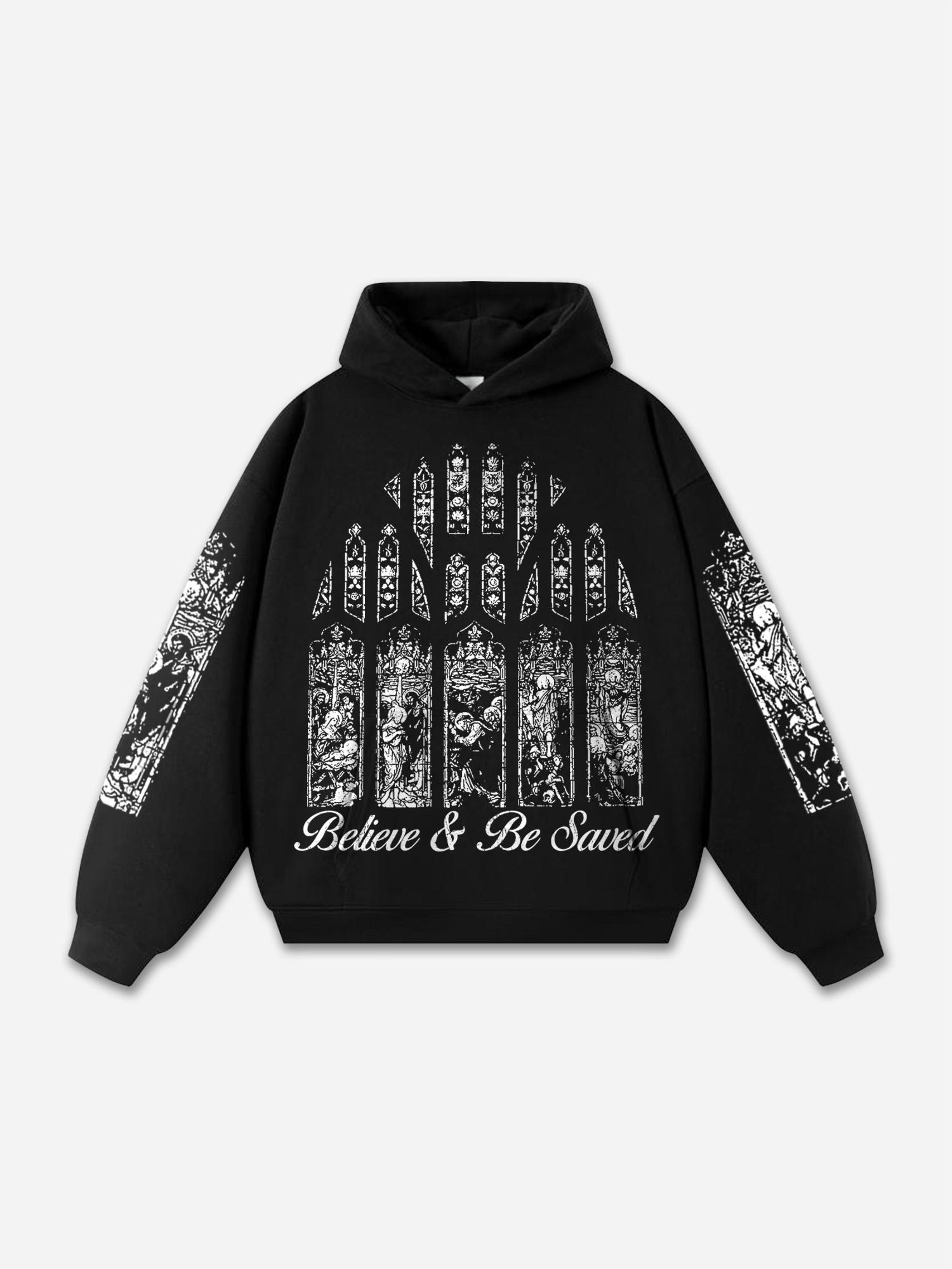 Sopula Everything Comes In Waves Vacation Graphic Oversized Hoodie Product Image