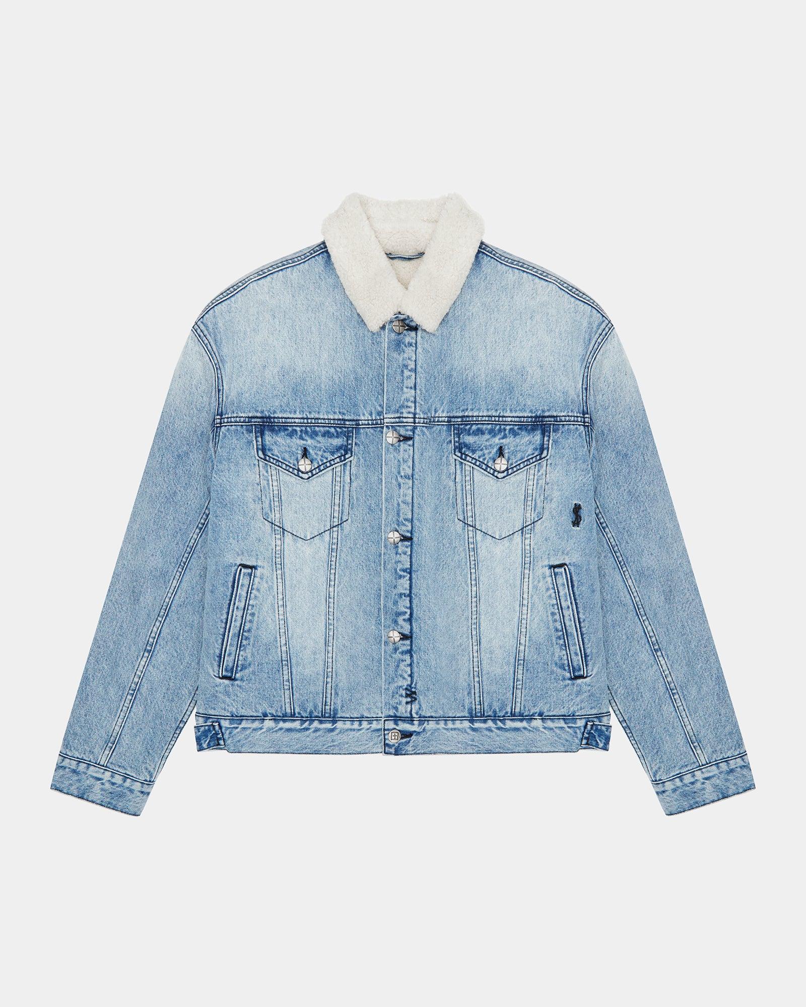 OH G JACKET SHERPA MID BLUE Male Product Image