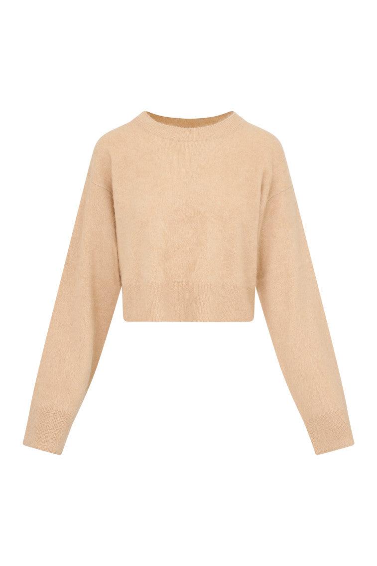 Bellman Cropped Cashmere Pullover Product Image