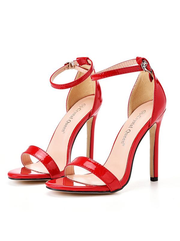 Open Toe Split-Joint Pumps Sandals Product Image