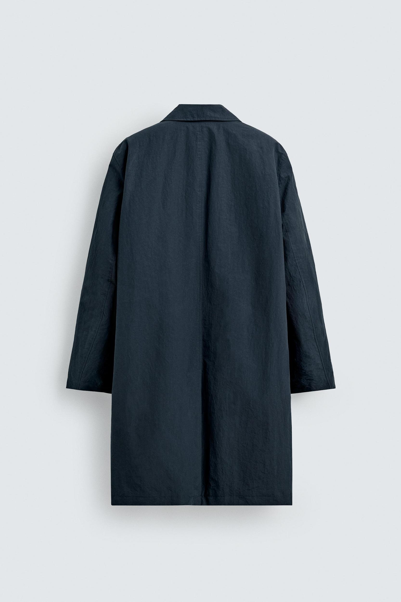 PADDED TECHNICAL TRENCH COAT Product Image