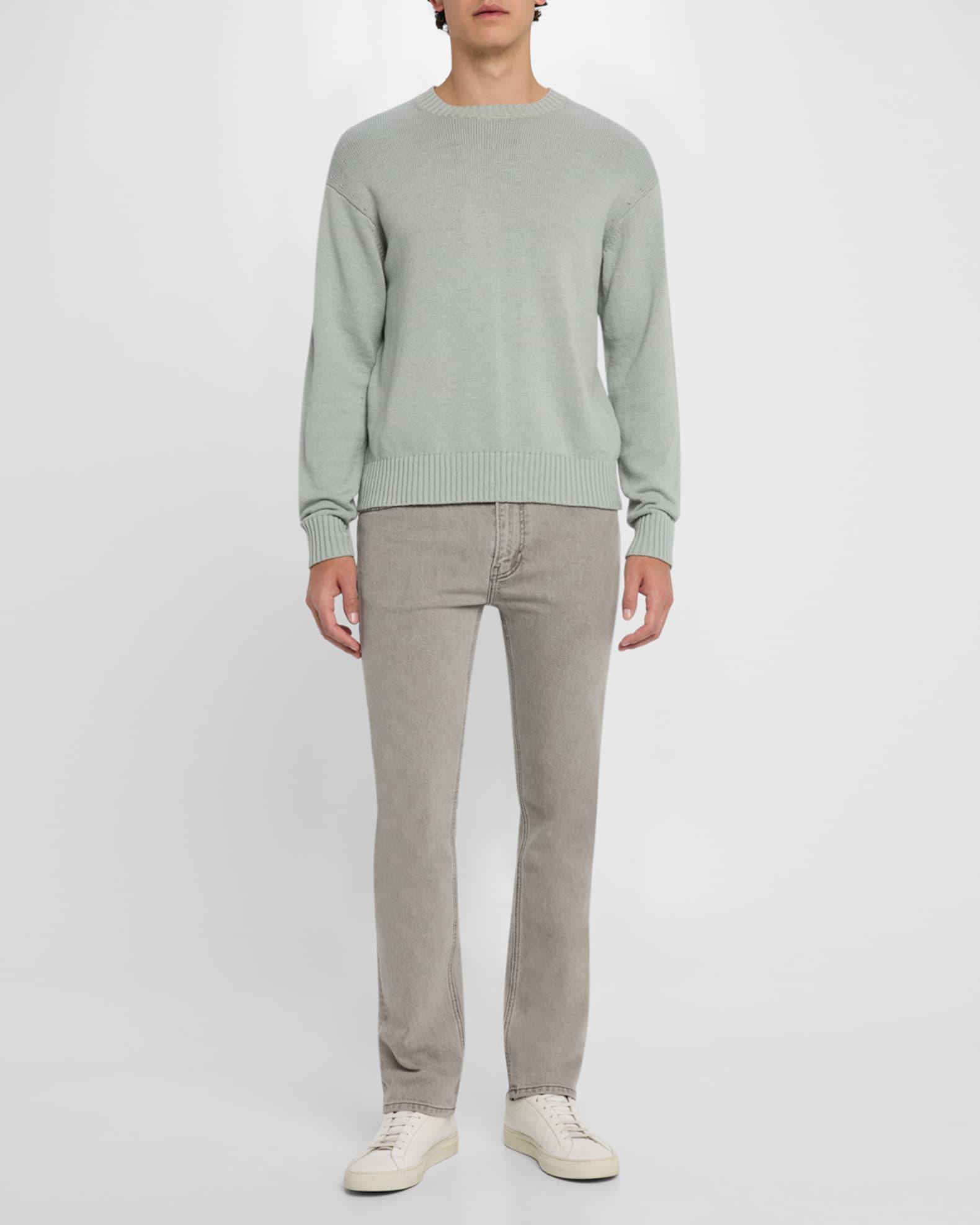 Men's Modern Straight Denim Jeans Product Image