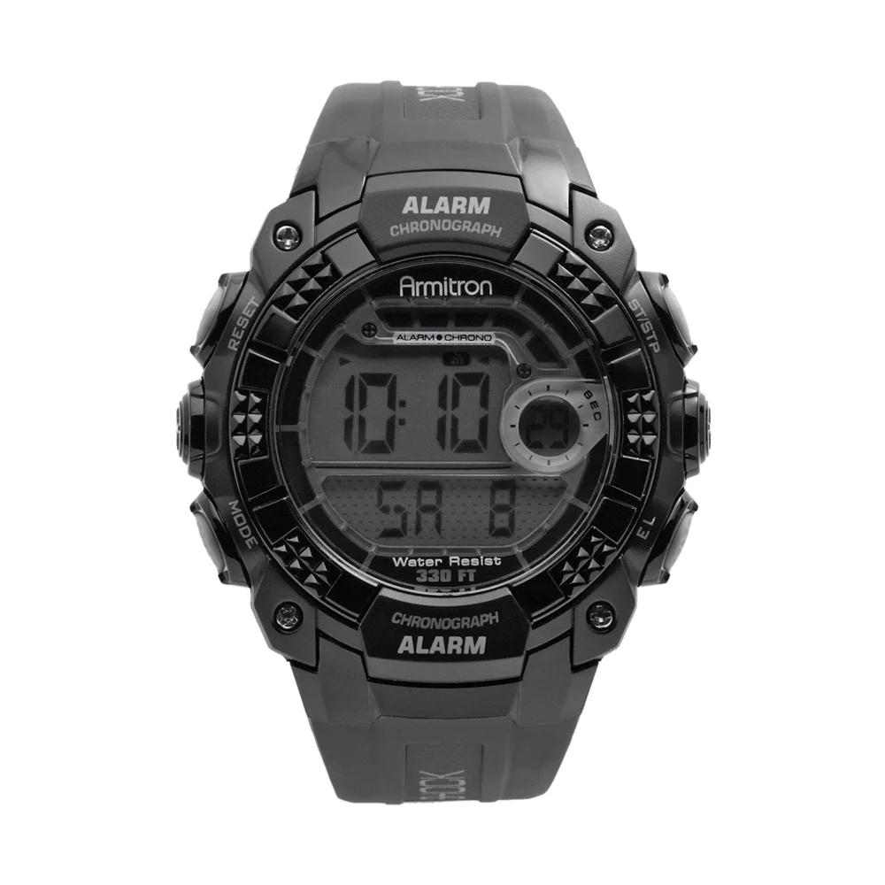 Armitron Men's Digital Watch - 40/8209BLK, Size: Large, Grey Product Image