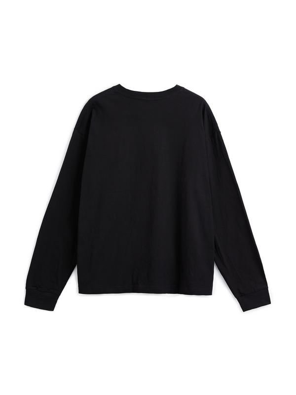 Men's Contrast Print Long Sleeve Tee Product Image