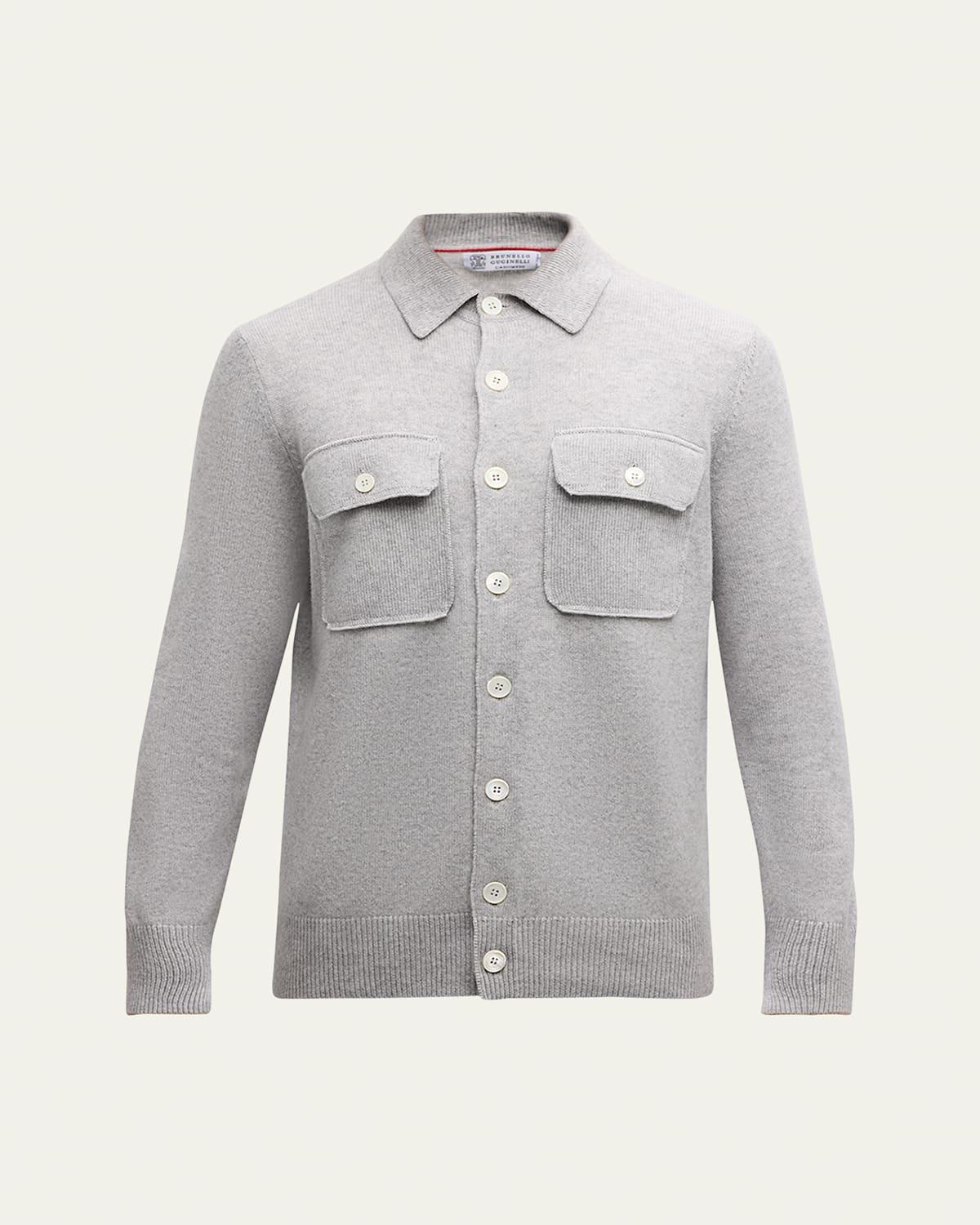 Mens Cashmere Overshirt Product Image