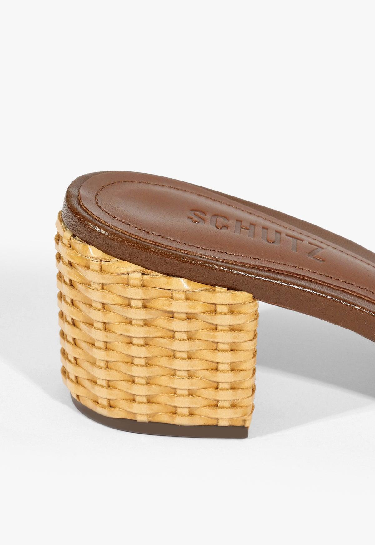 Keefa Straw Mule Sandal Product Image