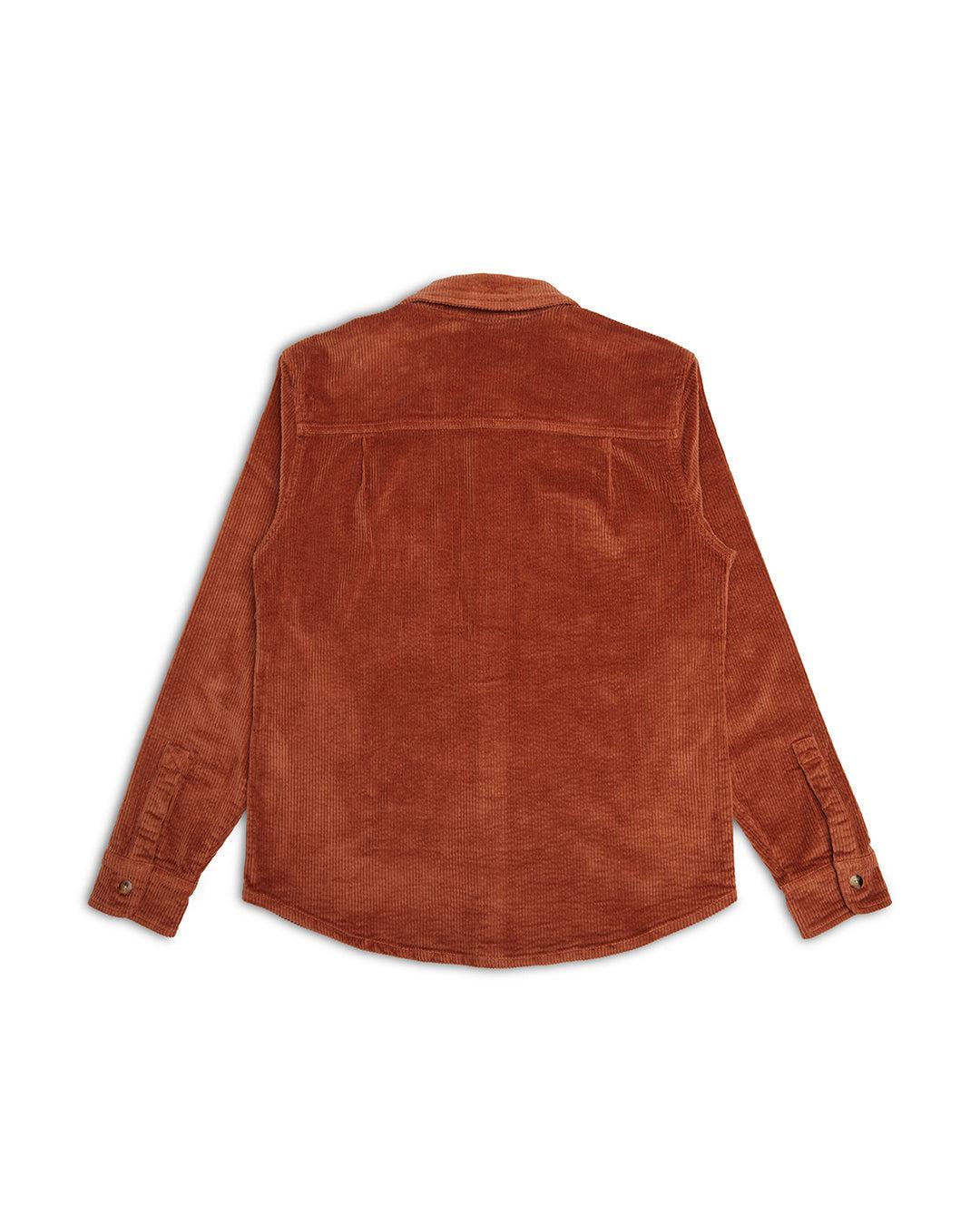 Vacay Cord Shirt - Clay Product Image