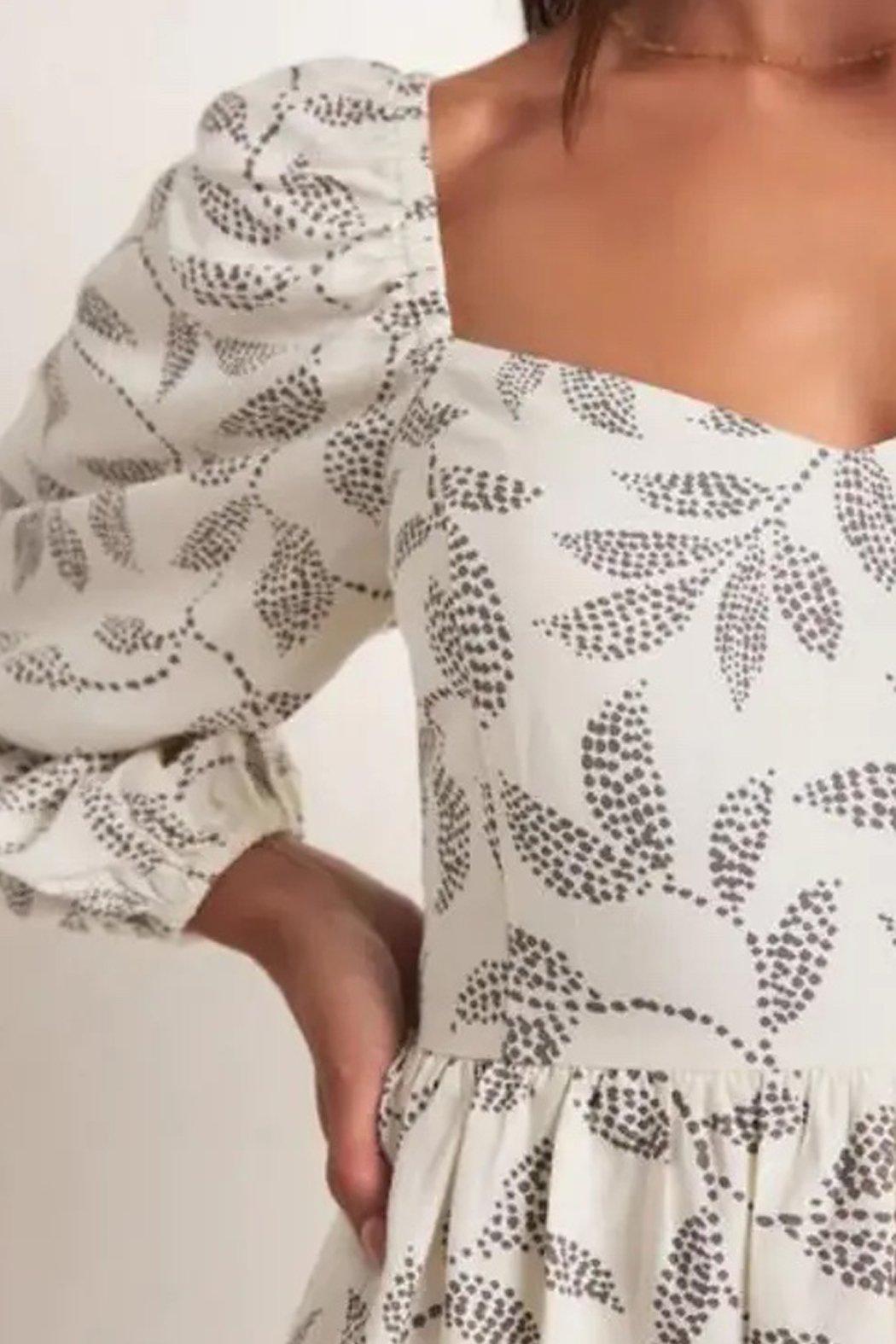 Honor Vine Mini Dress Product Image