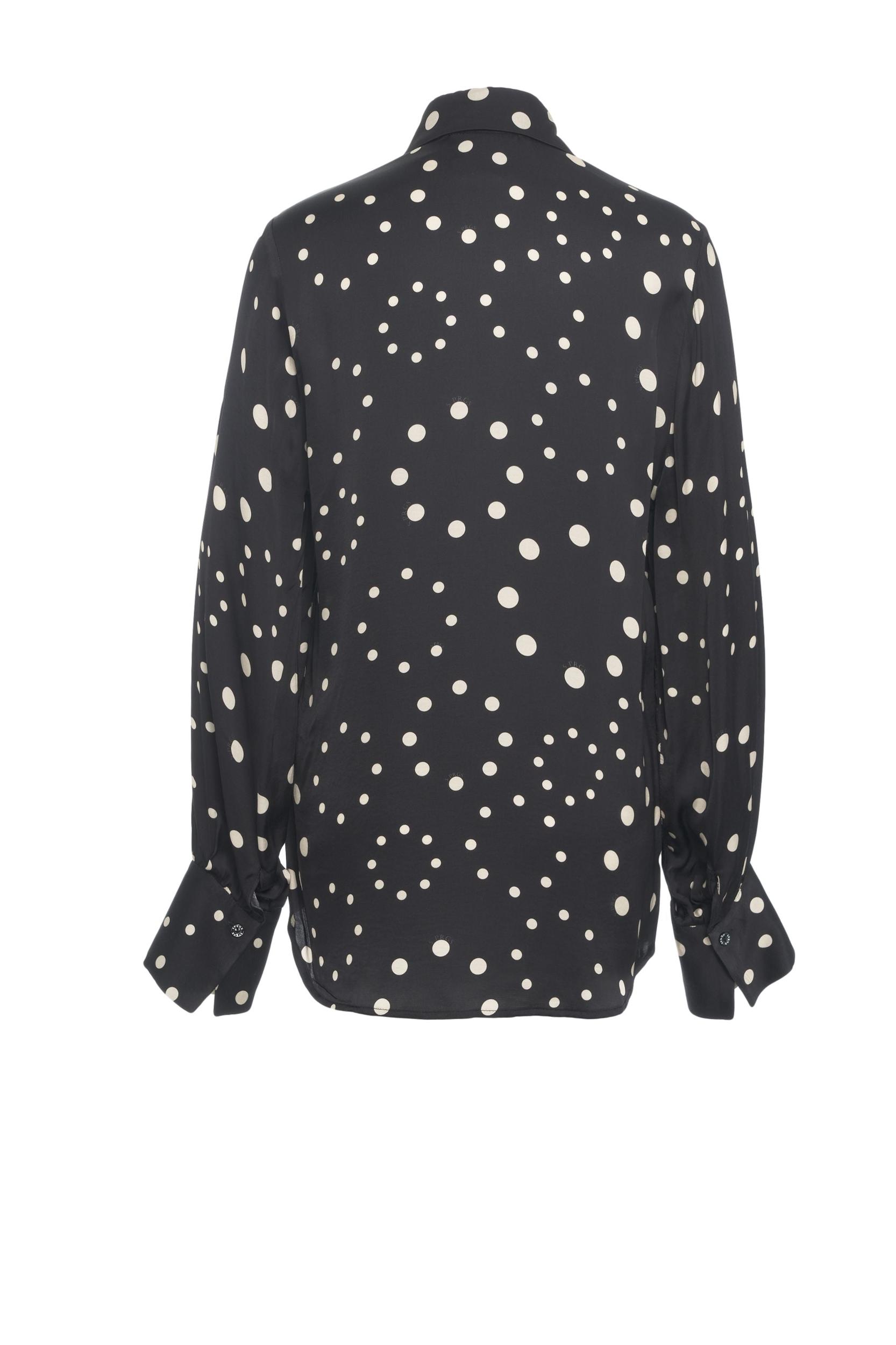 Blouse with bow collar Product Image