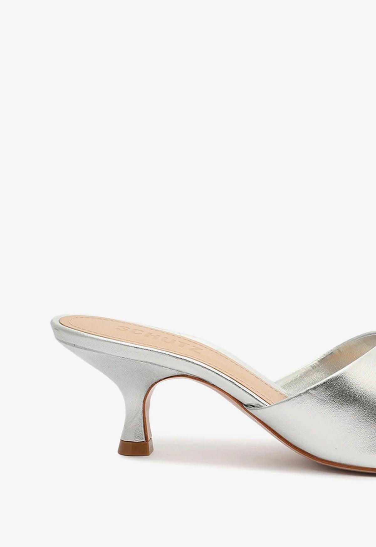 Dethalia Metallic Leather Sandal Female Product Image