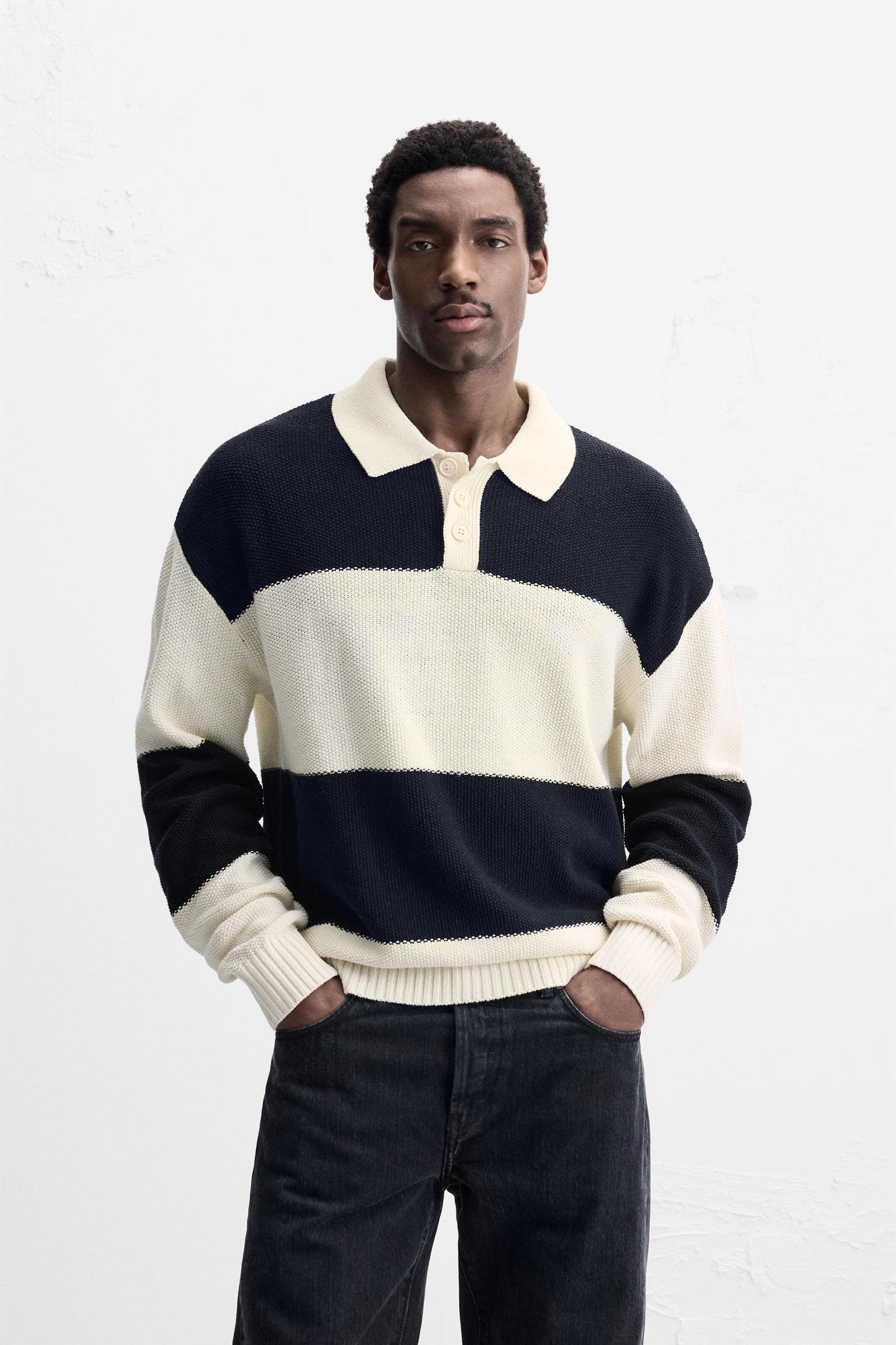 LINEN - COTTON KNIT POLO Product Image