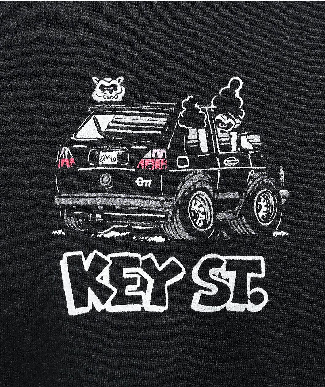 Key Street x Freakorico Hot Box Black T-Shirt Product Image