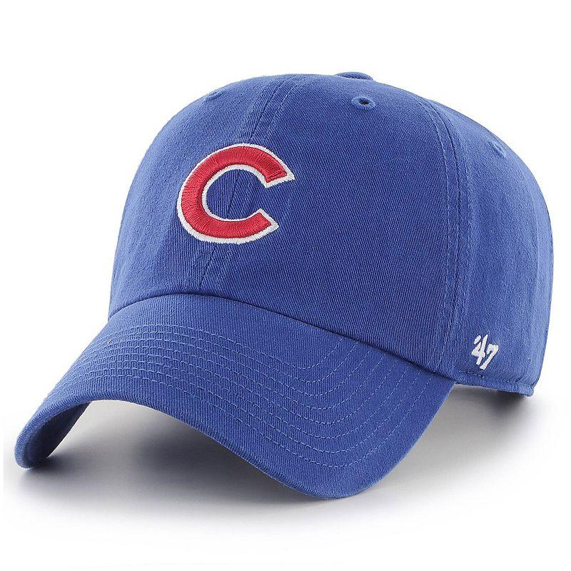 Men's '47 Royal Chicago Cubs Heritage Clean Up Adjustable Hat, Blue Product Image
