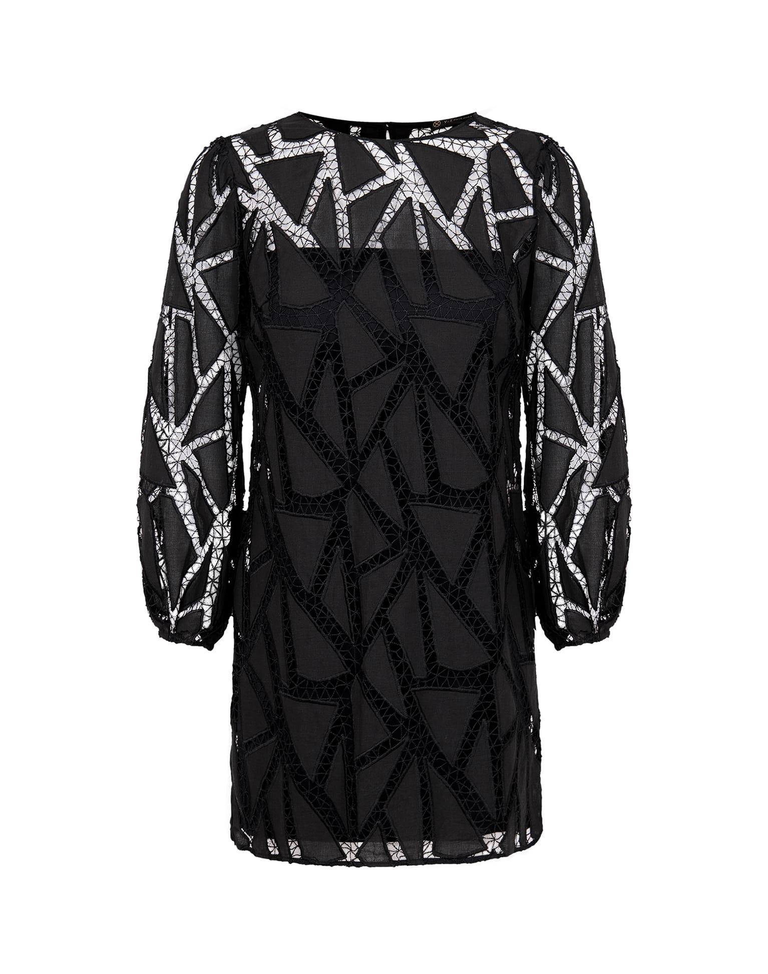 Julieta Short Dress (Exchange Only) - Black Product Image