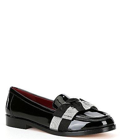 Womens Leandra Patent Leather Loafers Product Image