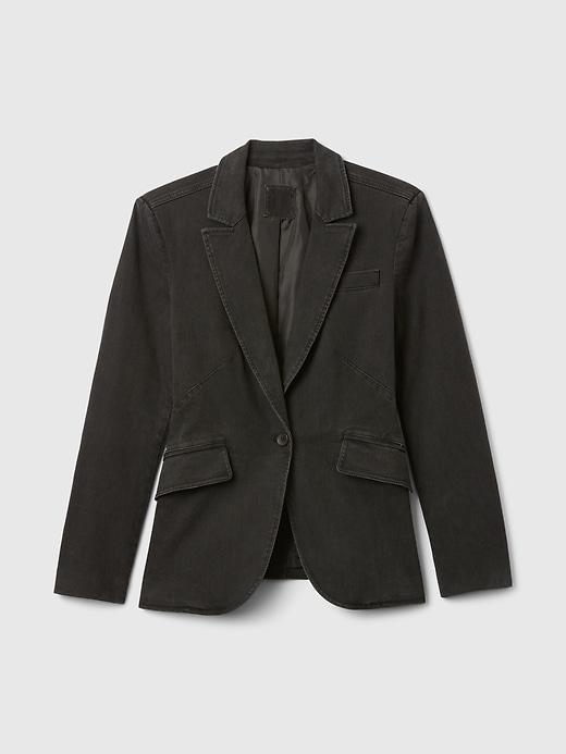 Denim Blazer Product Image