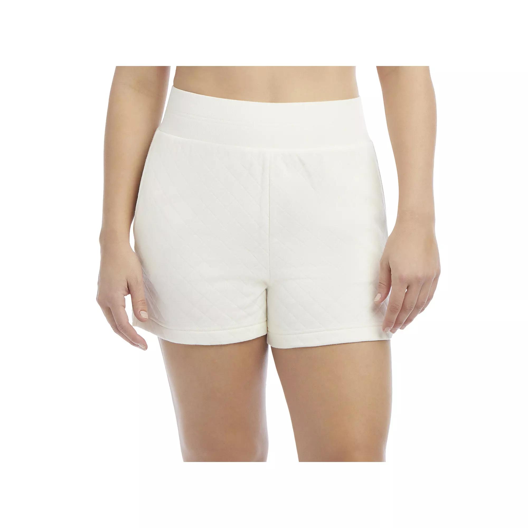 Women's Danskin Midrise Quilted Shorts,  Product Image