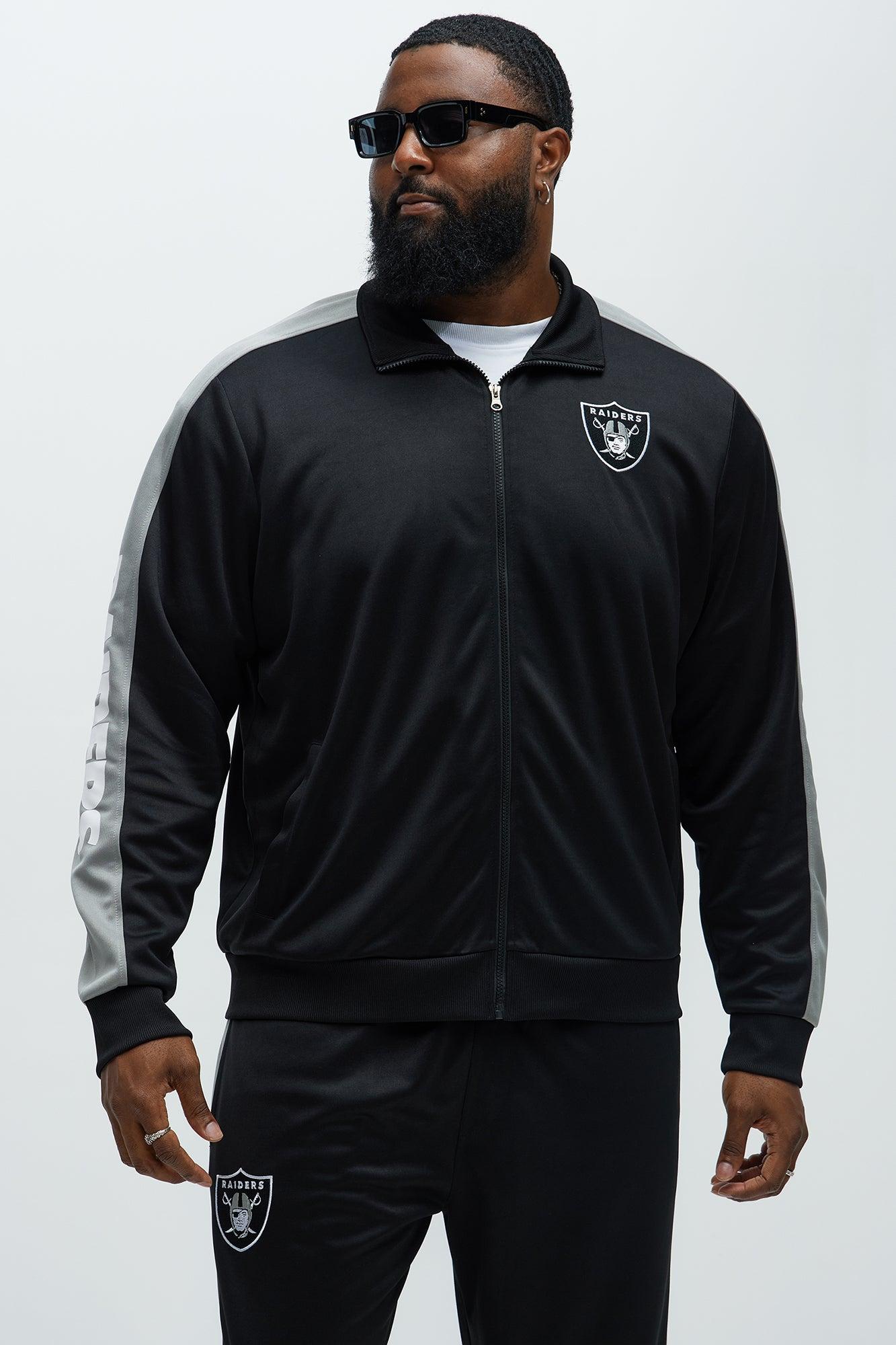 Raiders Stand By Track Jacket - Black Male Product Image