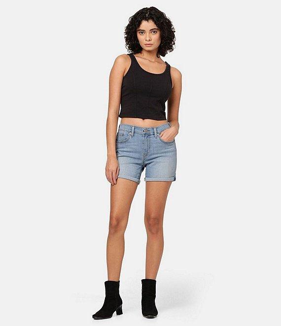 Levi's® Mid Rise Rolled Cuff Shorts Product Image