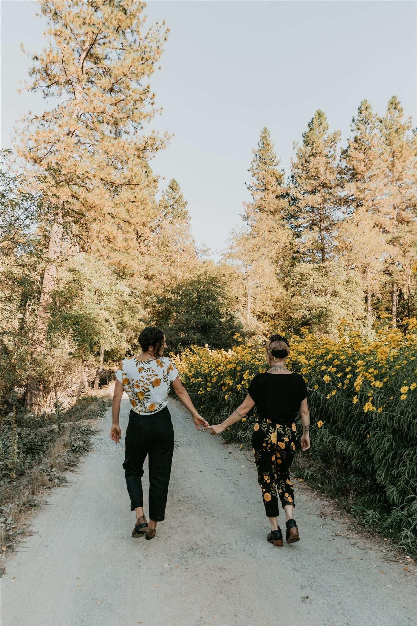 Perfect Pant in Black Marigold Product Image