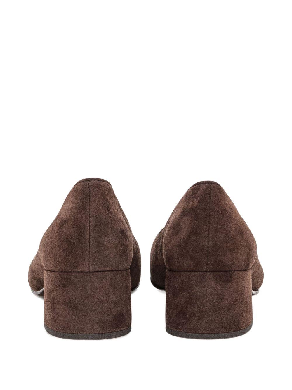 45mm suede heeled pumps Product Image