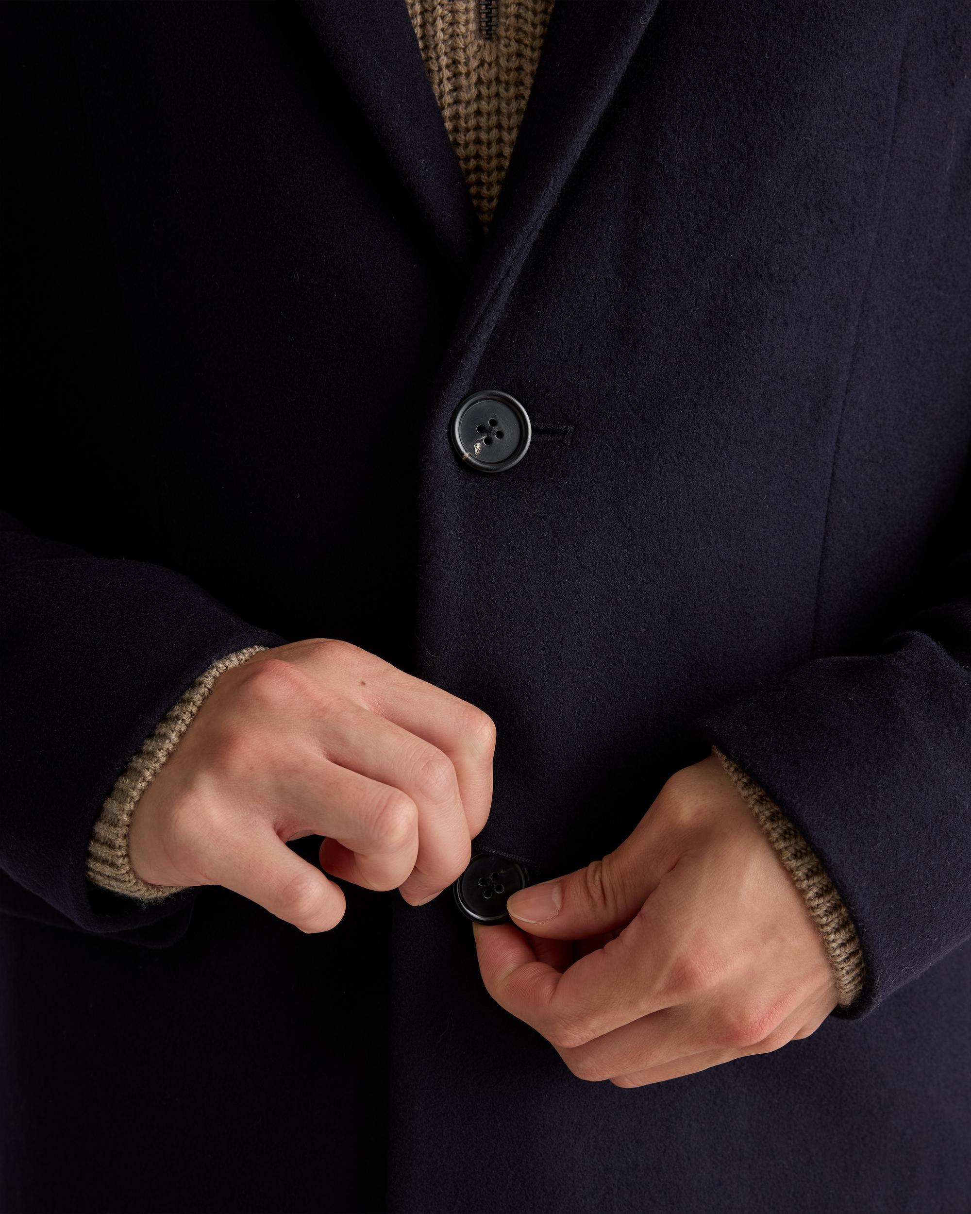 Quince | Men's Italian Wool Overcoat Wool/Nylon Product Image