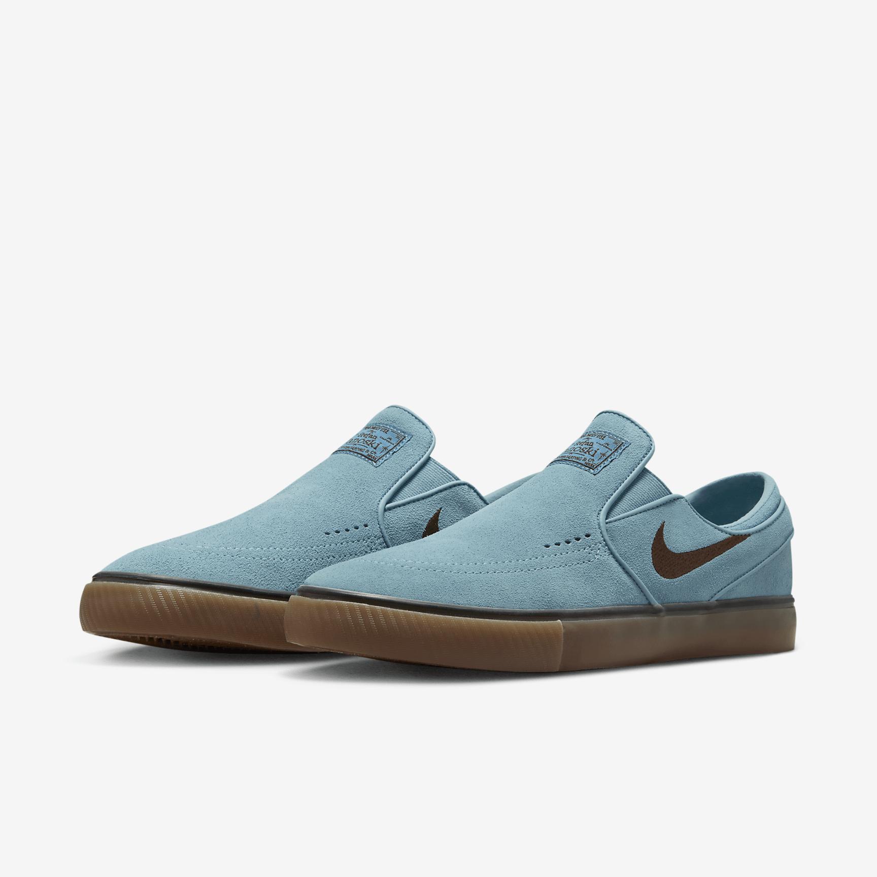 Mens Nike SB Janoski+ Slip Skate Shoes | FN5893-100 Product Image