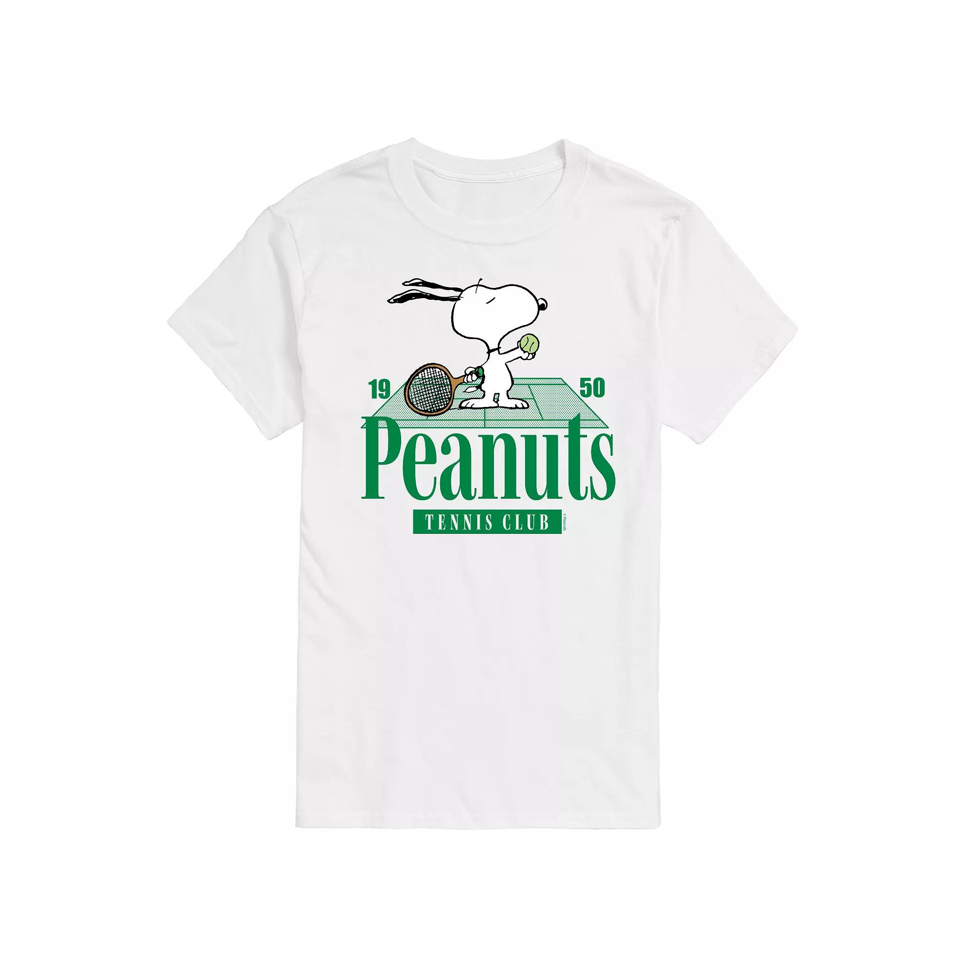 Men's Peanuts Snoopy Tennis Club Est. 1950 Graphic Tee,  Product Image