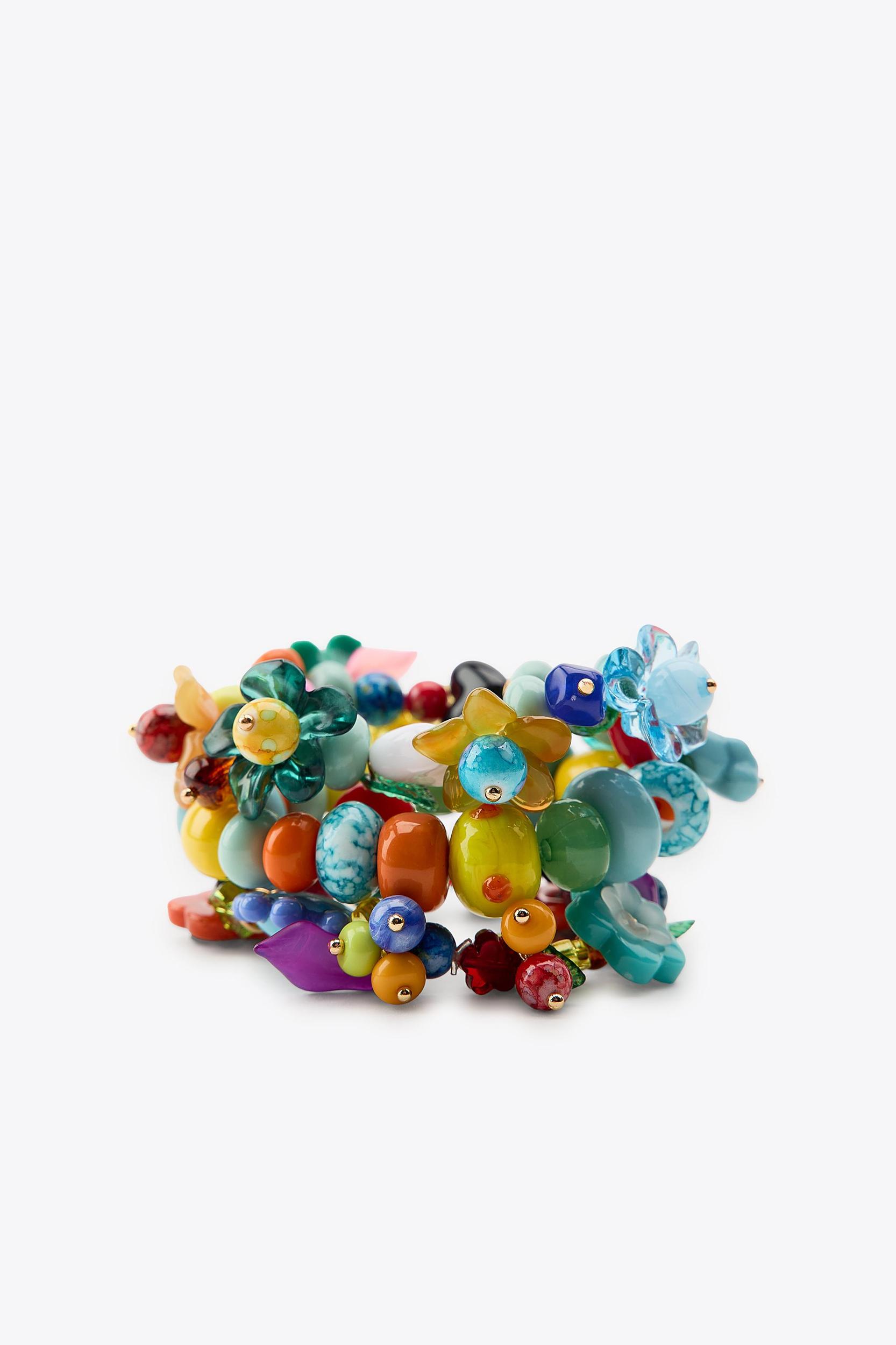 MULTICOLOR BEADED BRACELET PACK Product Image