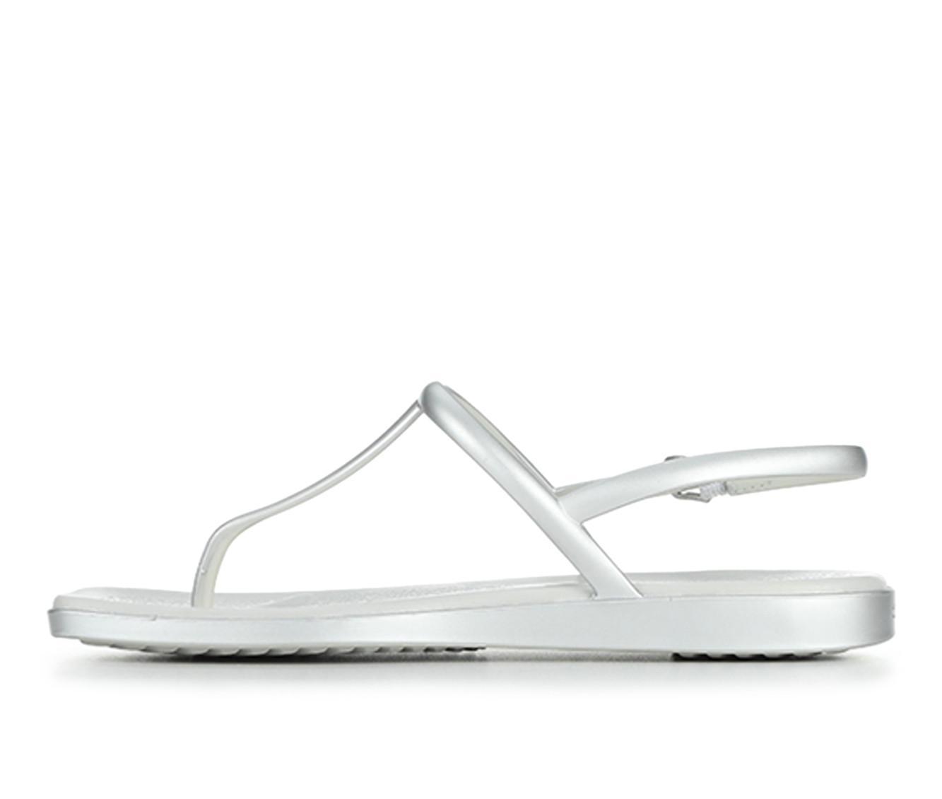 Women's Crocs Miami Thong Flip Metallic Product Image