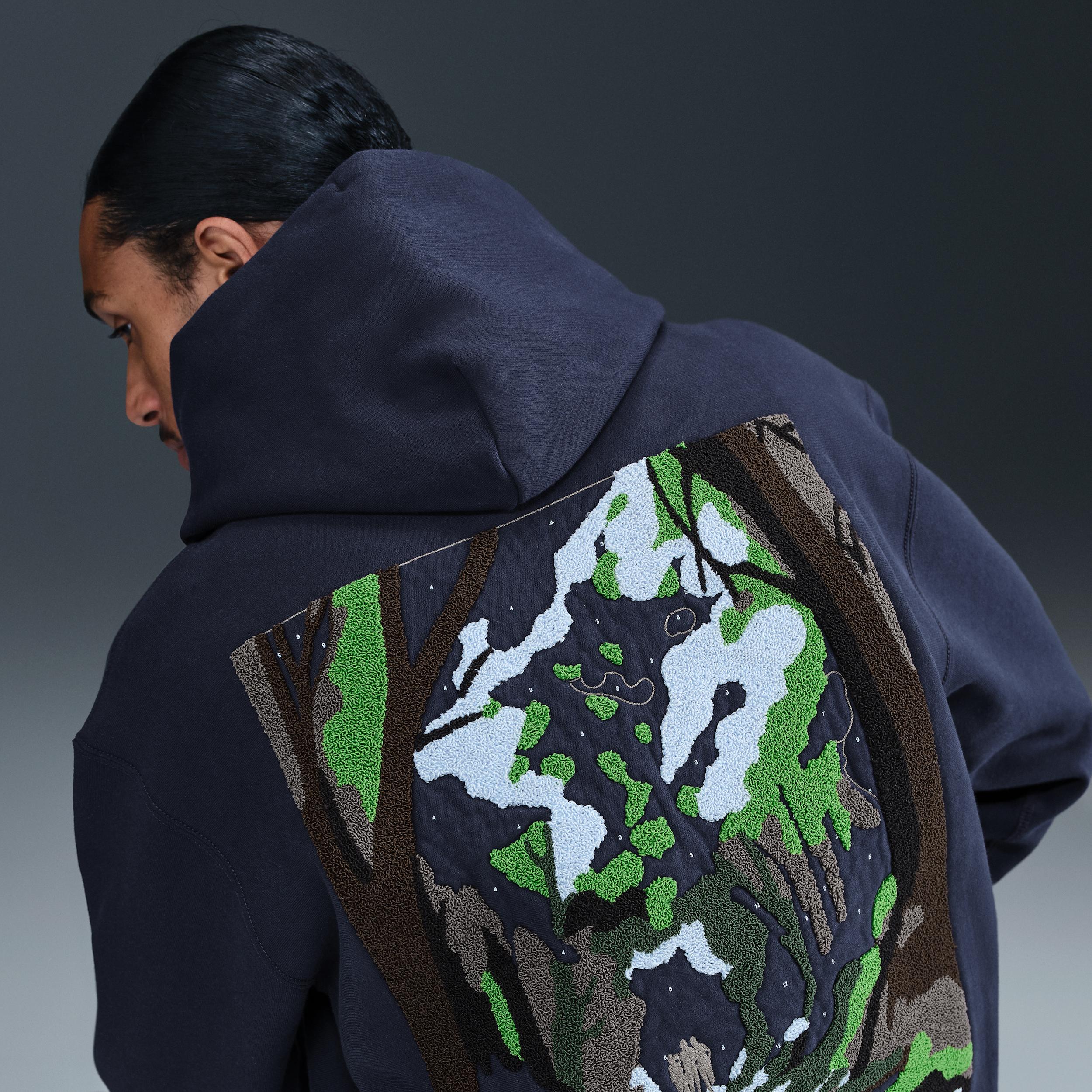 Nike Mens Solo Swoosh Pullover Hoodie | HV0891-133 Product Image