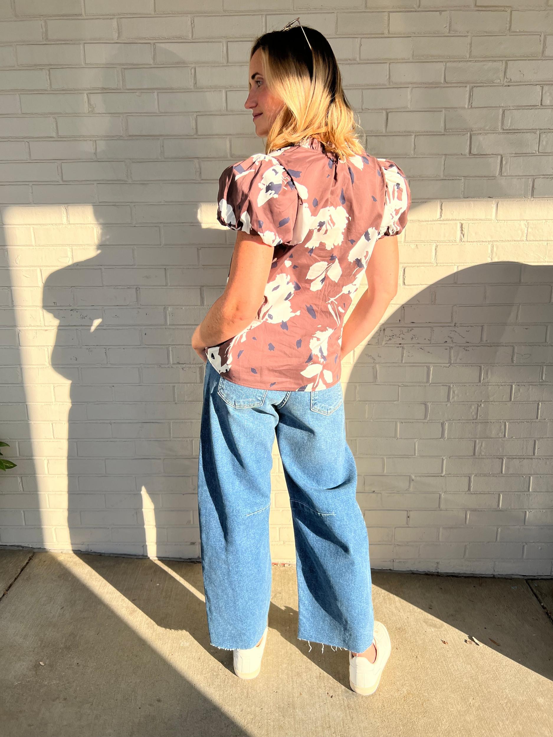 Billie Barrel Leg Jeans Product Image