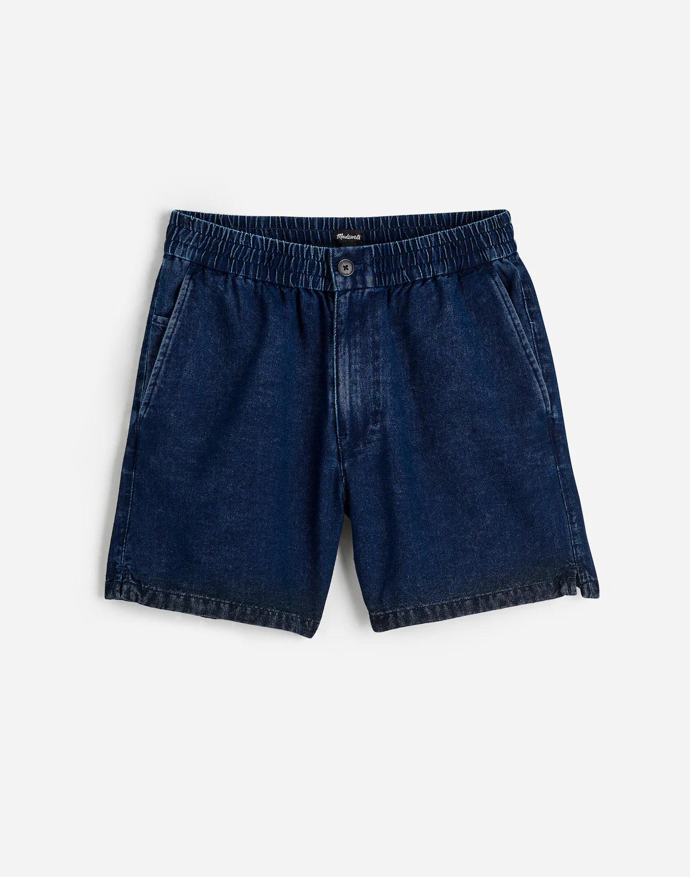 Indigo-Dyed Everywear Shorts Product Image