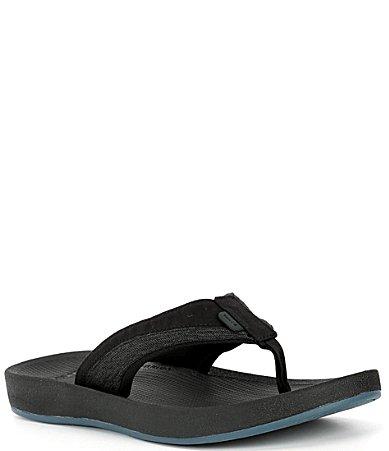 Sanuk Mens Cosmic Seas Mesh Thong Sandals Product Image