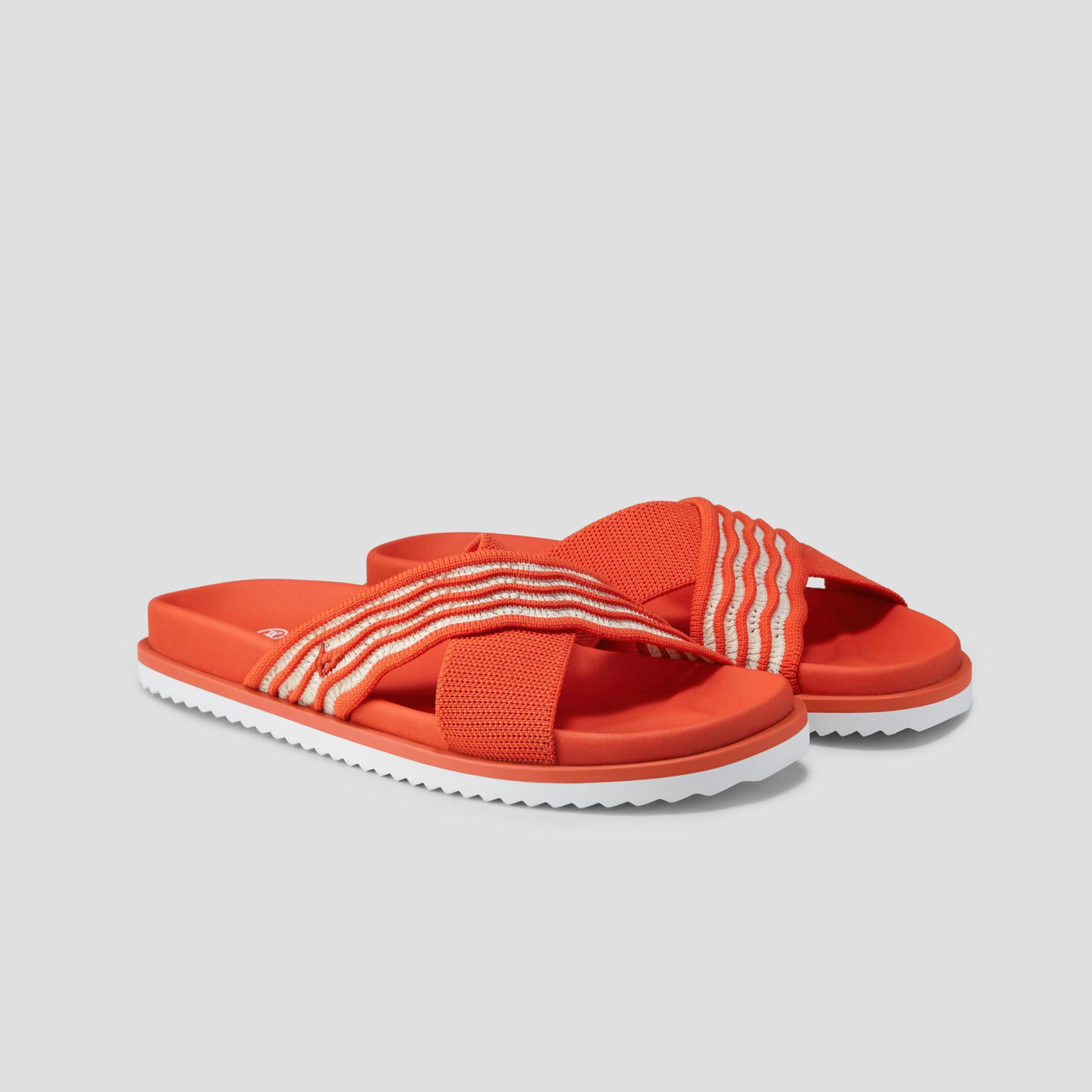 Criss Cross Straps Slides (Natalia) Product Image