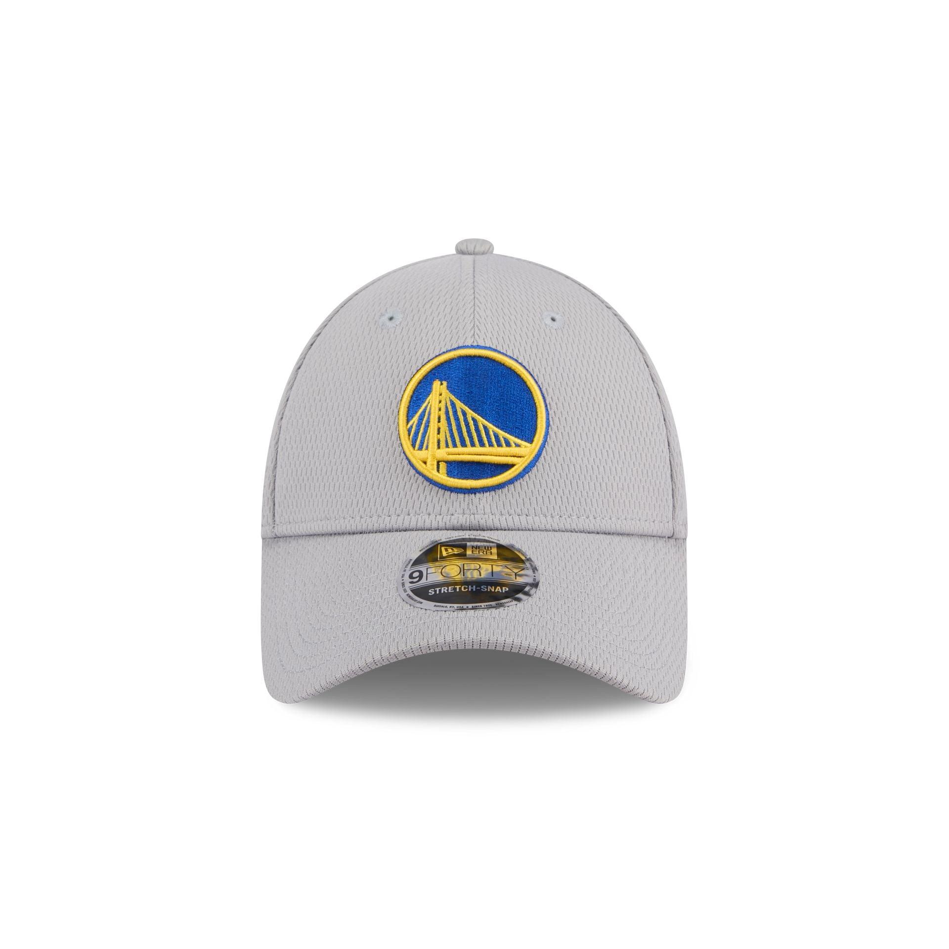 Golden State Warriors Gray 9FORTY Stretch-Snap Hat Male Product Image